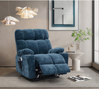 Liyasi Dual OKIN Motor Power Lift Recliner Chair  for Elderly Infinite Position Lay Flat 180° Recliner with Heat Massage - Grand Goldman Shop
