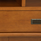 Draper Mid Century Bookcase and Storage Unit | Premium Home Decor - Grand Goldman