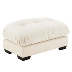 Milano Ottoman Cream - Grand Goldman Shop