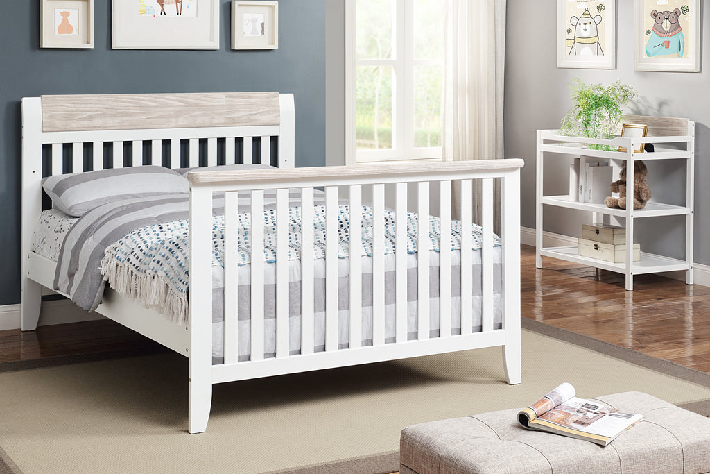 Hayes Changing Table White/Natural | Premium Home Decor - Grand Goldman