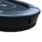INO Design 71 inches Foldable Poker Table Portable for Casion Texas Hold'em Games with Black Felt - Grand Goldman