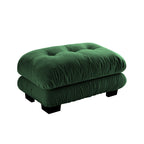 Pariss Ottoman - GREEN - Grand Goldman Shop
