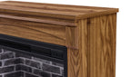 28 inch TV media entertainment center With electric fireplace - Grand Goldman Shop