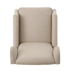 Westeros Wing Back Fabric Upholstered Recliner - Grand Goldman Shop