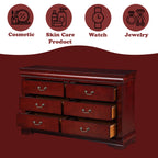 Louis Philippe Cherry Finish Dresser - Grand Goldman Shop