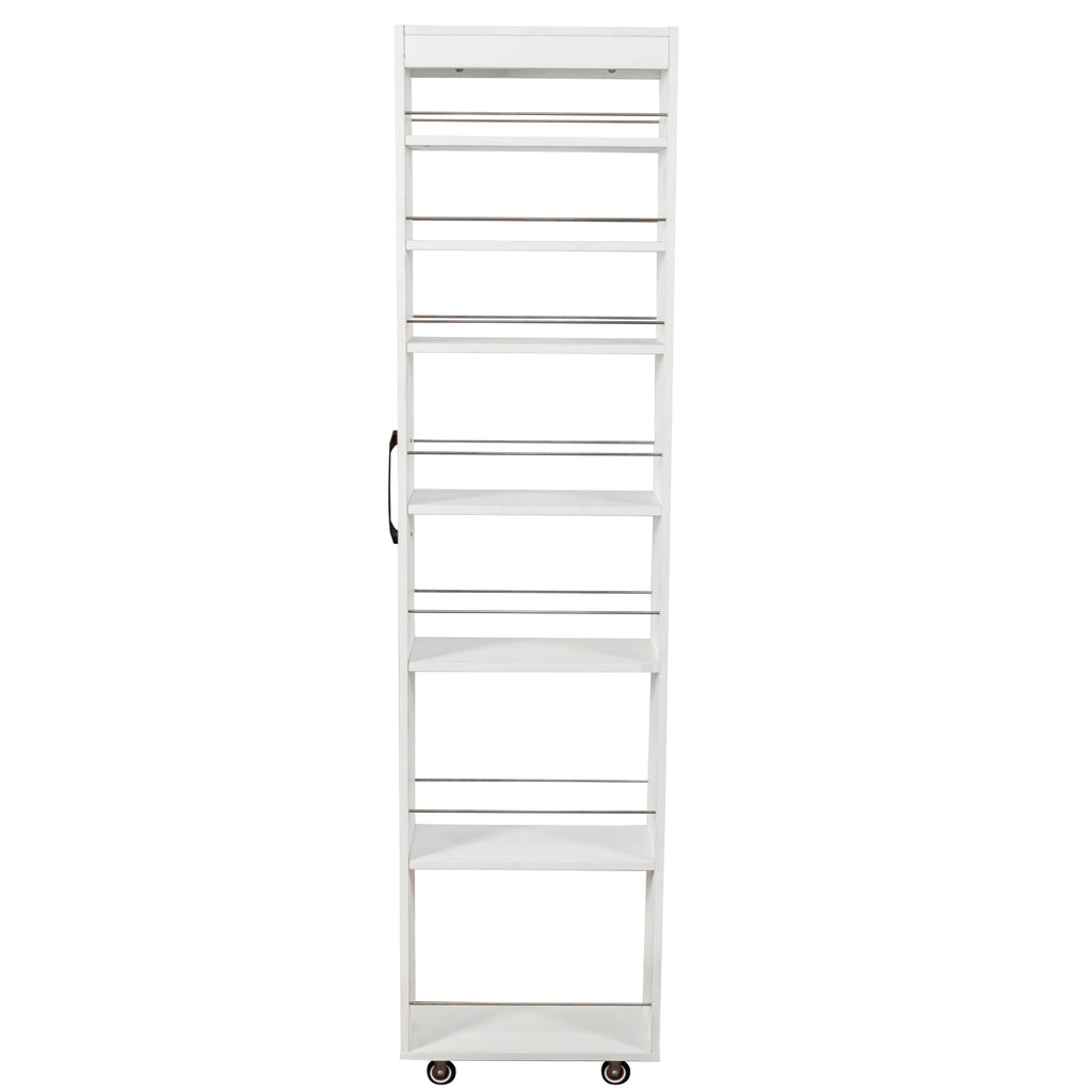 7 Tier multi-functional pull-out multi-tier storage Single-sided open shelf for Kitchen, Living Room & Narrow Spaces - Grand Goldman Shop