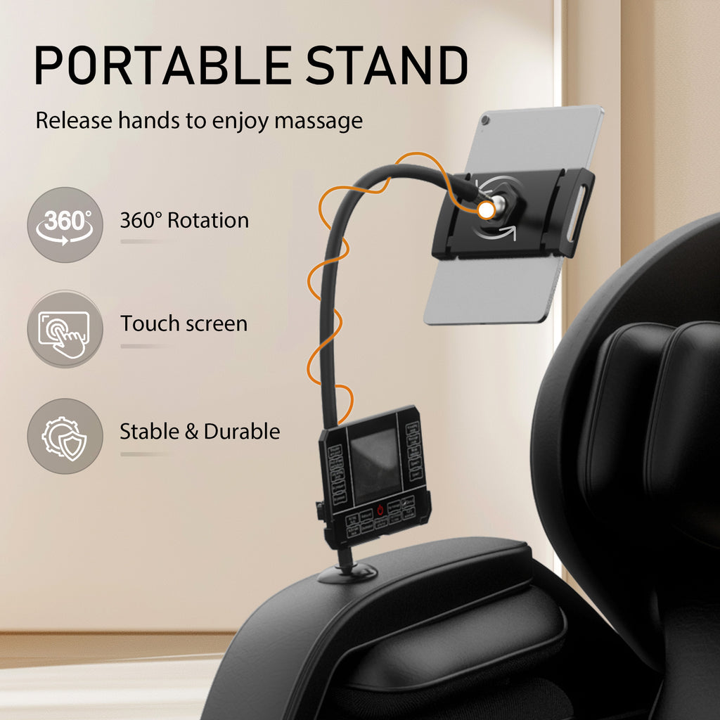 Massage Chair Recliner with Zero Gravity with Full Body Air Pressure - Grand Goldman Shop