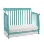Riley 4-in-1 Convertible Crib Turquoise | Premium Home Decor - Grand Goldman