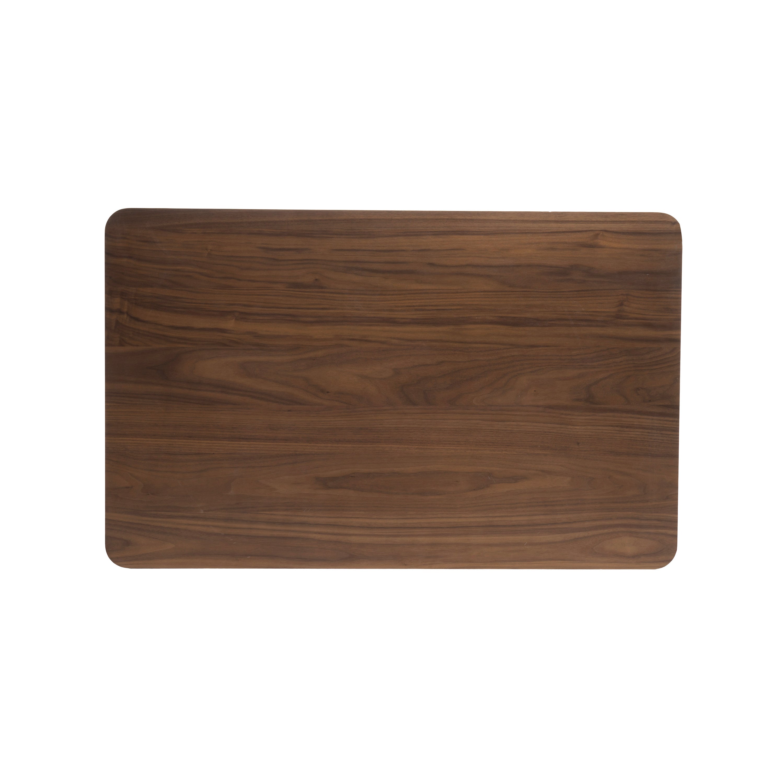 Mid-Century Modern Dining Table with Walnut Rubberwood Legs and Faux Wood Top, 47.20' W x 29.50' D x 29.50' H - Grand Goldman Shop