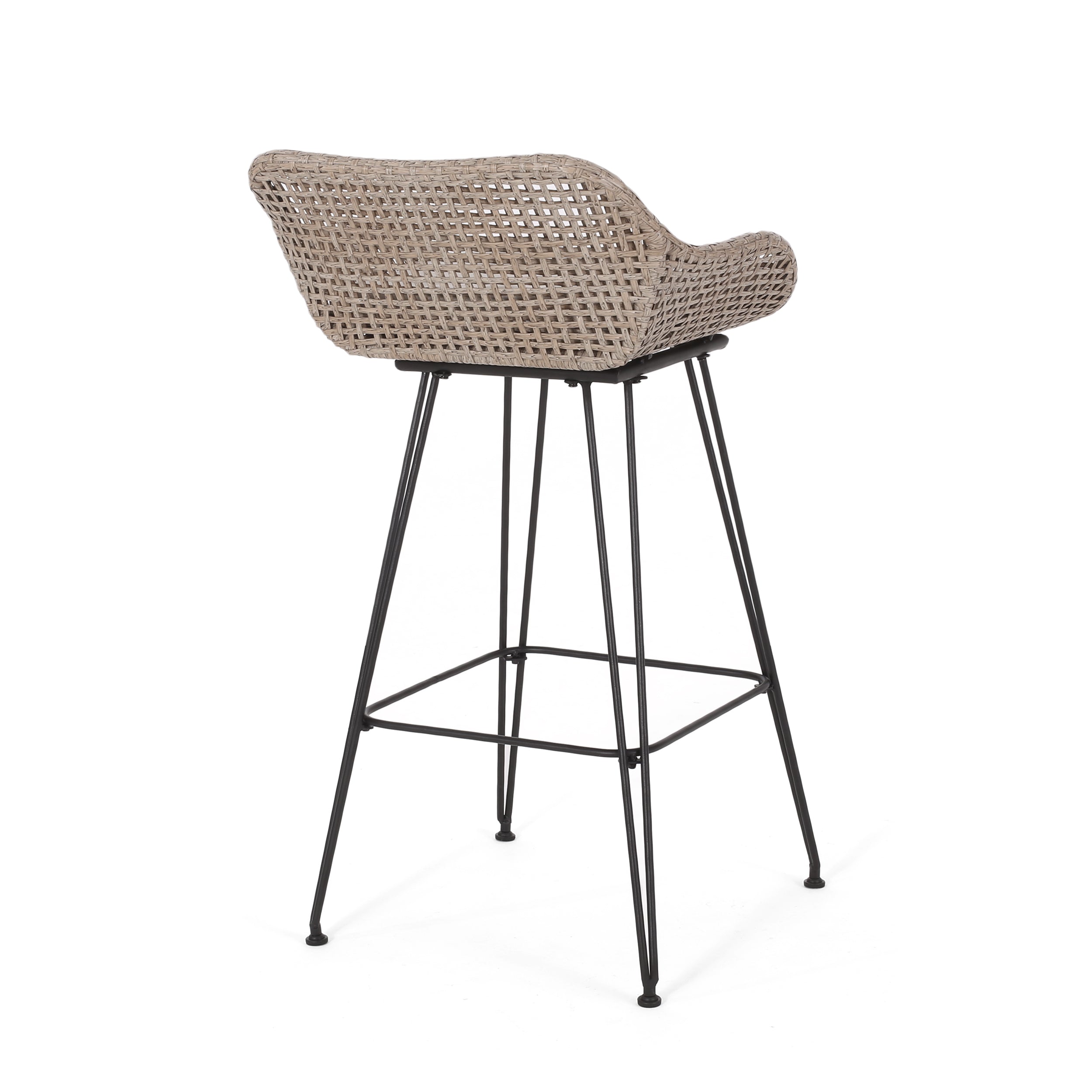 PE Rattan BAR STOOL - Grand Goldman Shop