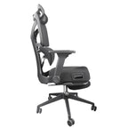 Zero Gravity Ergonomic Office Chair, 145° Recline with 3D Headrest & 4-Way Lumbar Support, Breathable Mesh Seat for Home/Work