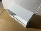 Open Toy Storage Box for Kids, White Wooden Organizer Bin for Plush Toys, Books, Nursery or Playroom Use - Grand Goldman