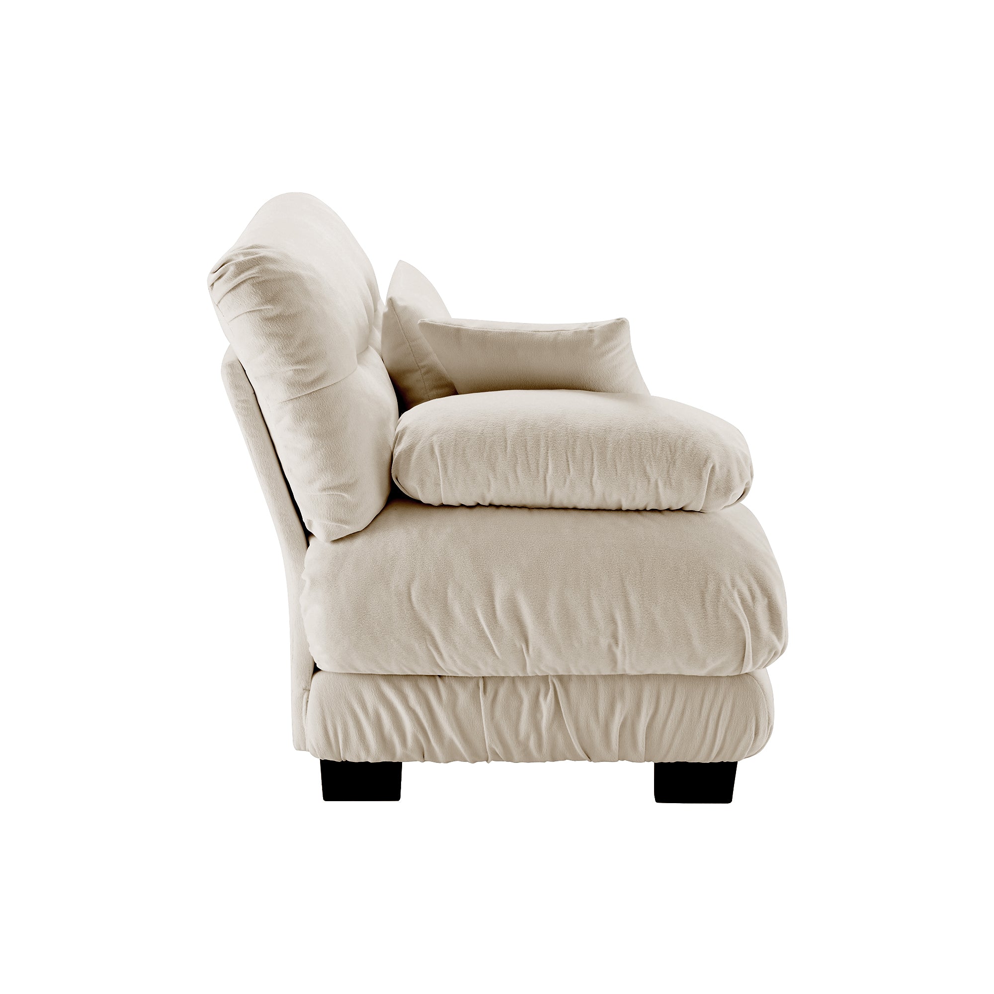 27 Sofa LSF W/2 pillows -Light Coffee - Grand Goldman Shop