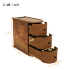 End Table with Charging Station, Sofa Side Table with Drawers, No Assembly Required, Expect Arrival Date (2025/5/27) - Grand Goldman Shop