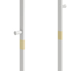 Coat Racks solid wood hanger 23.6* 11*71 in Solid environmental protection easy to assemble beautiful can be placed in the bedroom/entrance/living room (white) - Grand Goldman Shop
