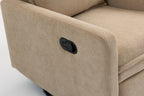 Short plush manual button armchair sofa - Grand Goldman Shop