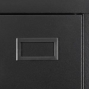 High Storage Cabinet with 2 Doors and 4 Partitions to Separate 5 Storage Spaces, Home/ Office Design | Premium Home Decor - G