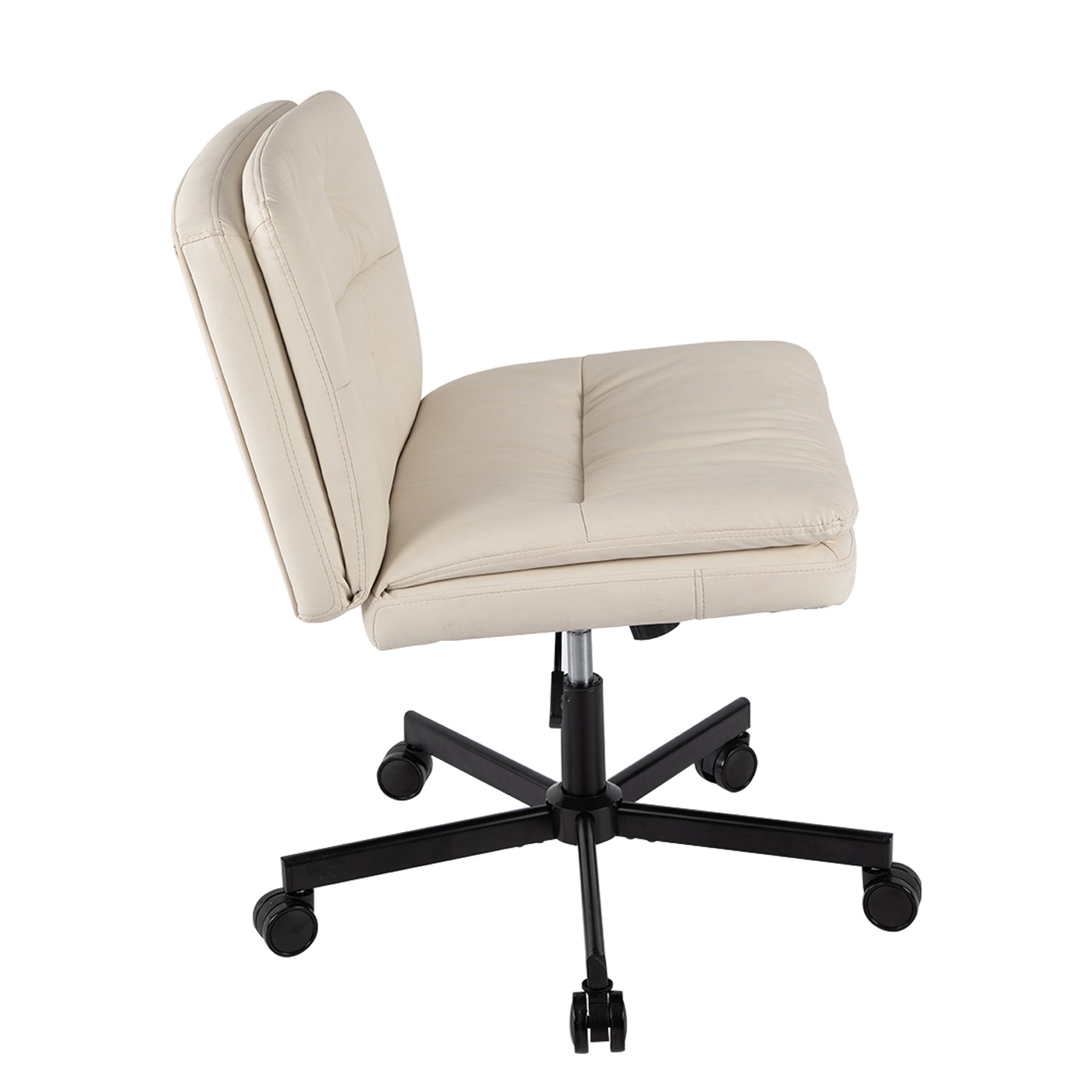 UPGRADE! Larger Size 360° Swivel Home Office Desk Chair with Wheels - Grand Goldman