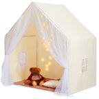 Kids Play Tent, Kids Tent for Kids 1-5 Years Old, Toddler Tent with Mat and Tent Lamp, Tent for Kids with Windows for Indoor 