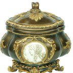 9' Tall Decorative Jewelry Box, Bronze finish - Grand Goldman Shop