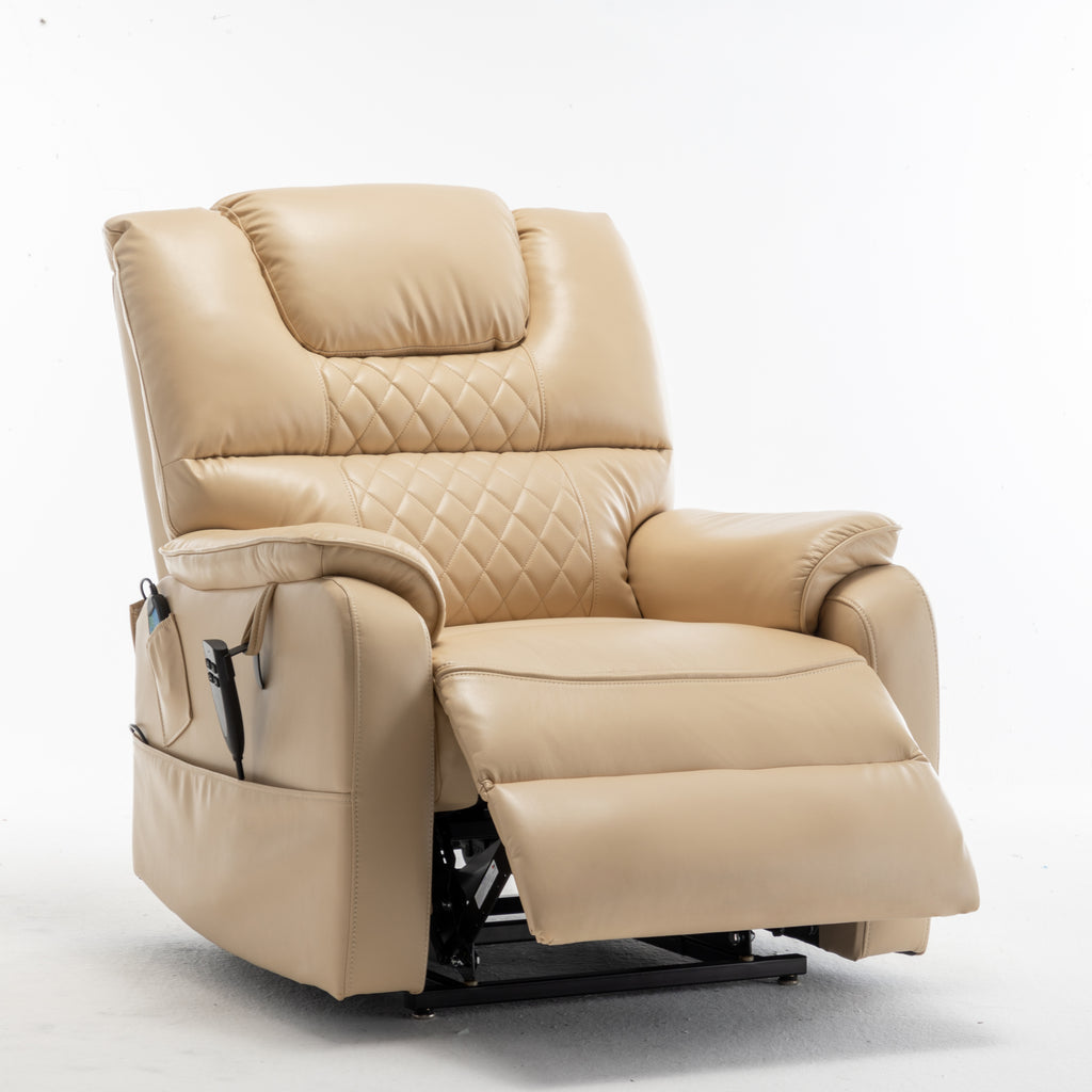Lounge chair lift chair relax sofa chair sitting room furniture sitting room power supply elderly electric lounge chair (180 degree lying flat) - Grand Goldman Shop