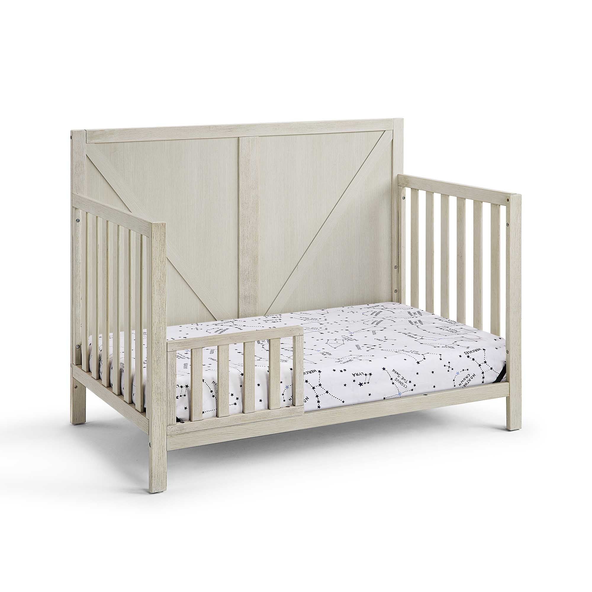 Barnside 4-in-1 Convertible Crib Washed Gray - Grand Goldman
