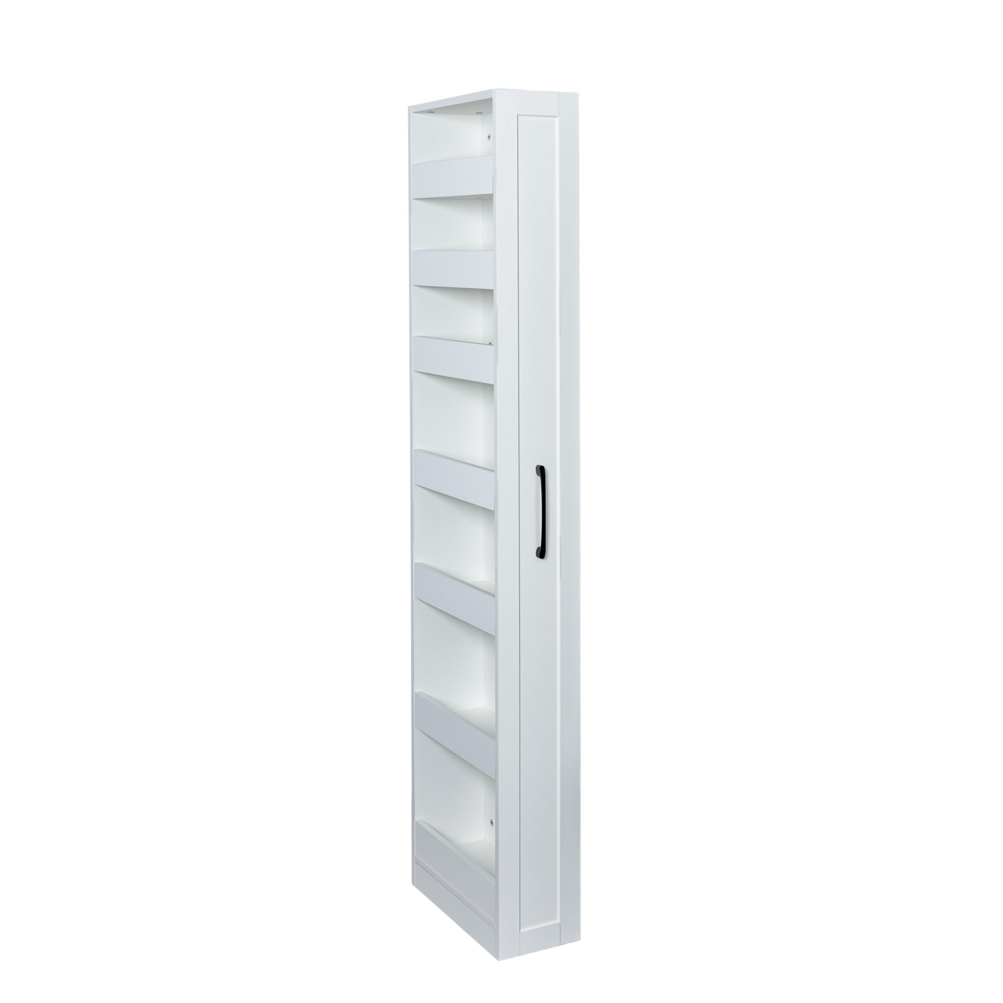 7 Tier multi-functional pull-out multi-tier storage Single-sided open shelf for Kitchen, Living Room & Narrow Spaces - Grand Goldman Shop