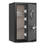 2.8 Cu Ft Large Home Safe with Fireproof Bag, Heavy-Duty Steel Construction, Digital Keypad, 10mm Door & 28mm Bolts, Removabl