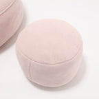 Bedding Bean Bag Sofa Chair with High-Pressure Foam and Footrest, Pink Microfiber - Grand Goldman Shop