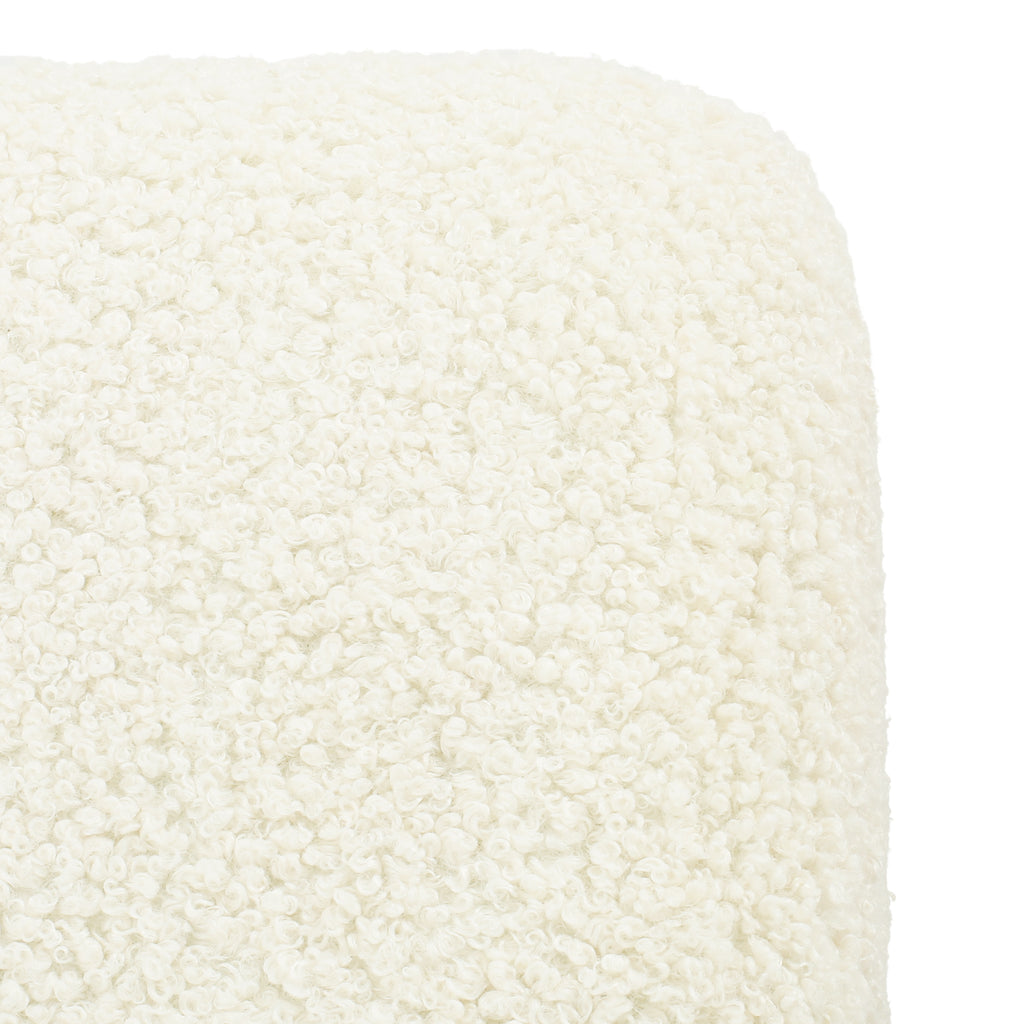 Comfortable Ottoman, White - Grand Goldman Shop