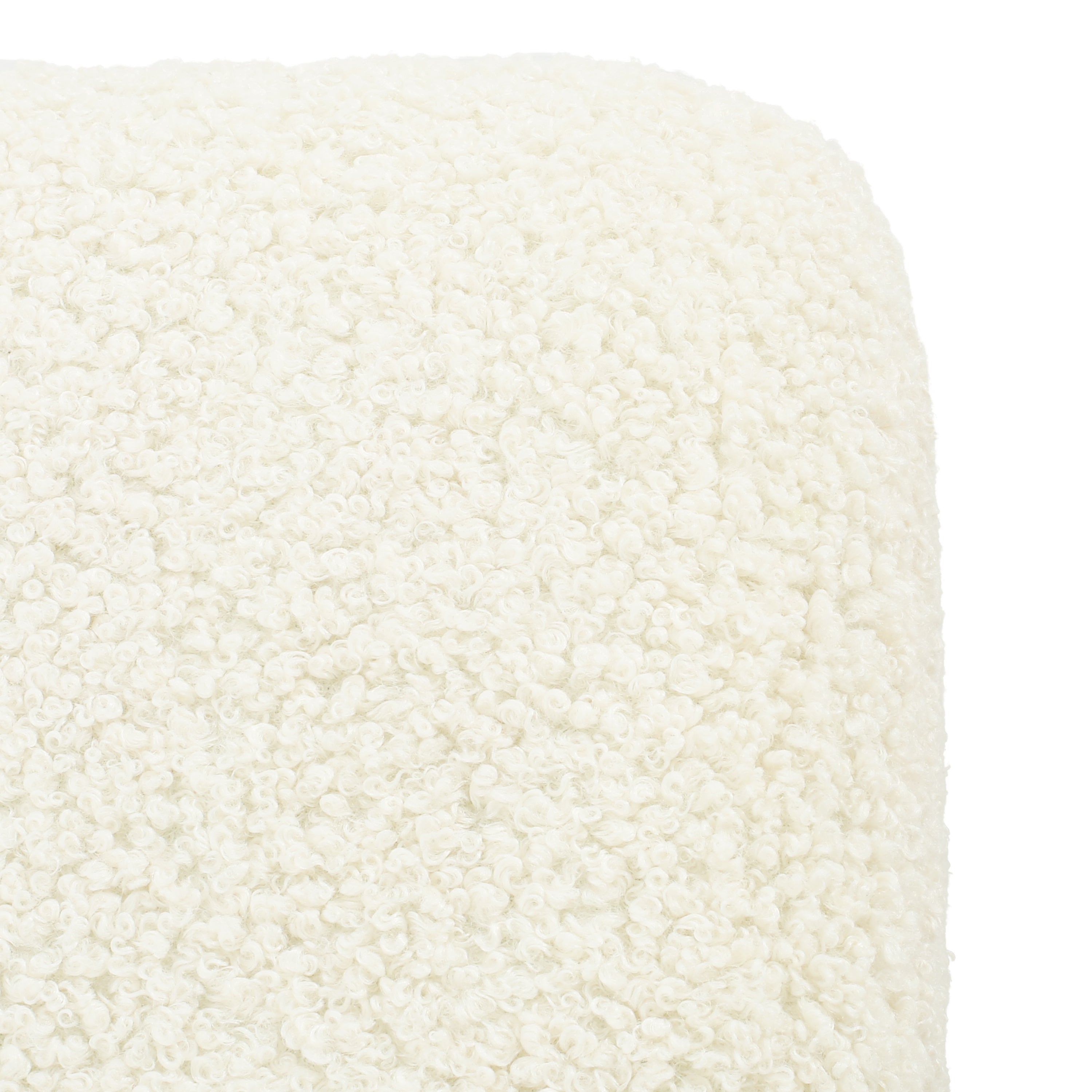 Comfortable Ottoman, White - Grand Goldman Shop