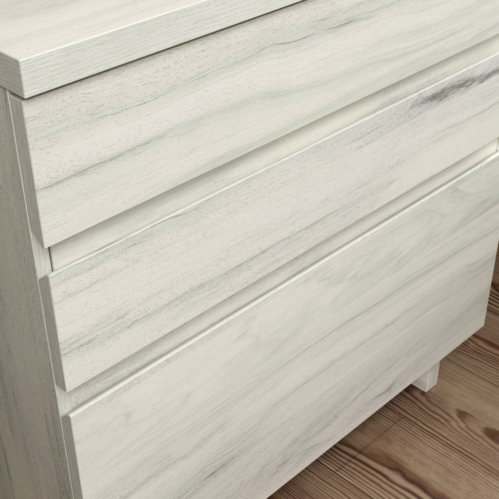 Lateral File with Large Drawers, Off White and Gray finish | Premium Home Decor - Grand Goldman