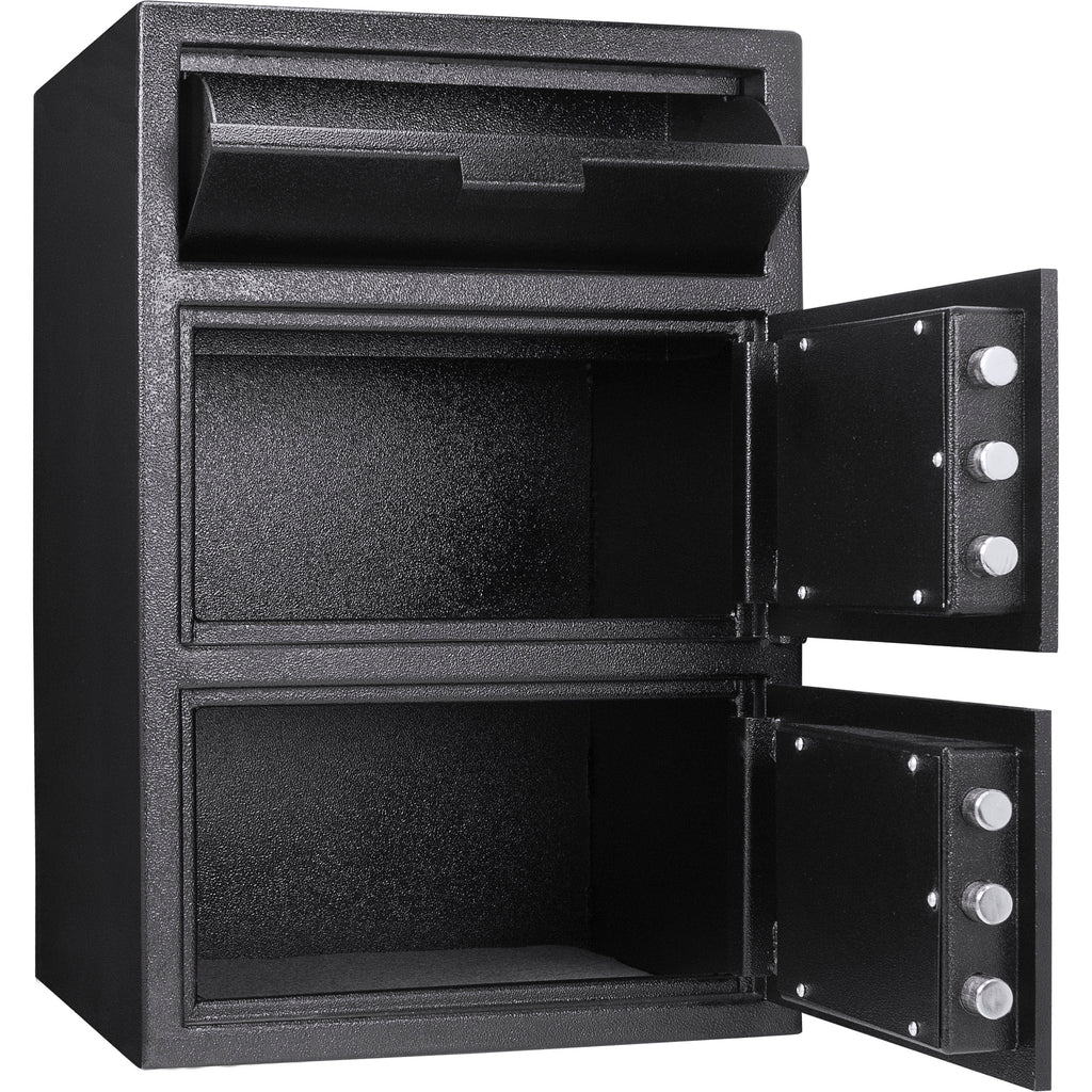 Digital Keypad Two Lock Depository Safe 1 6 2 Cubic Ft - Grand Goldman