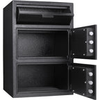 Digital Keypad Two Lock Depository Safe 1 6 2 Cubic Ft - Grand Goldman