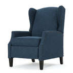 Westeros Wing Back Fabric Upholstered Recliner - Grand Goldman Shop
