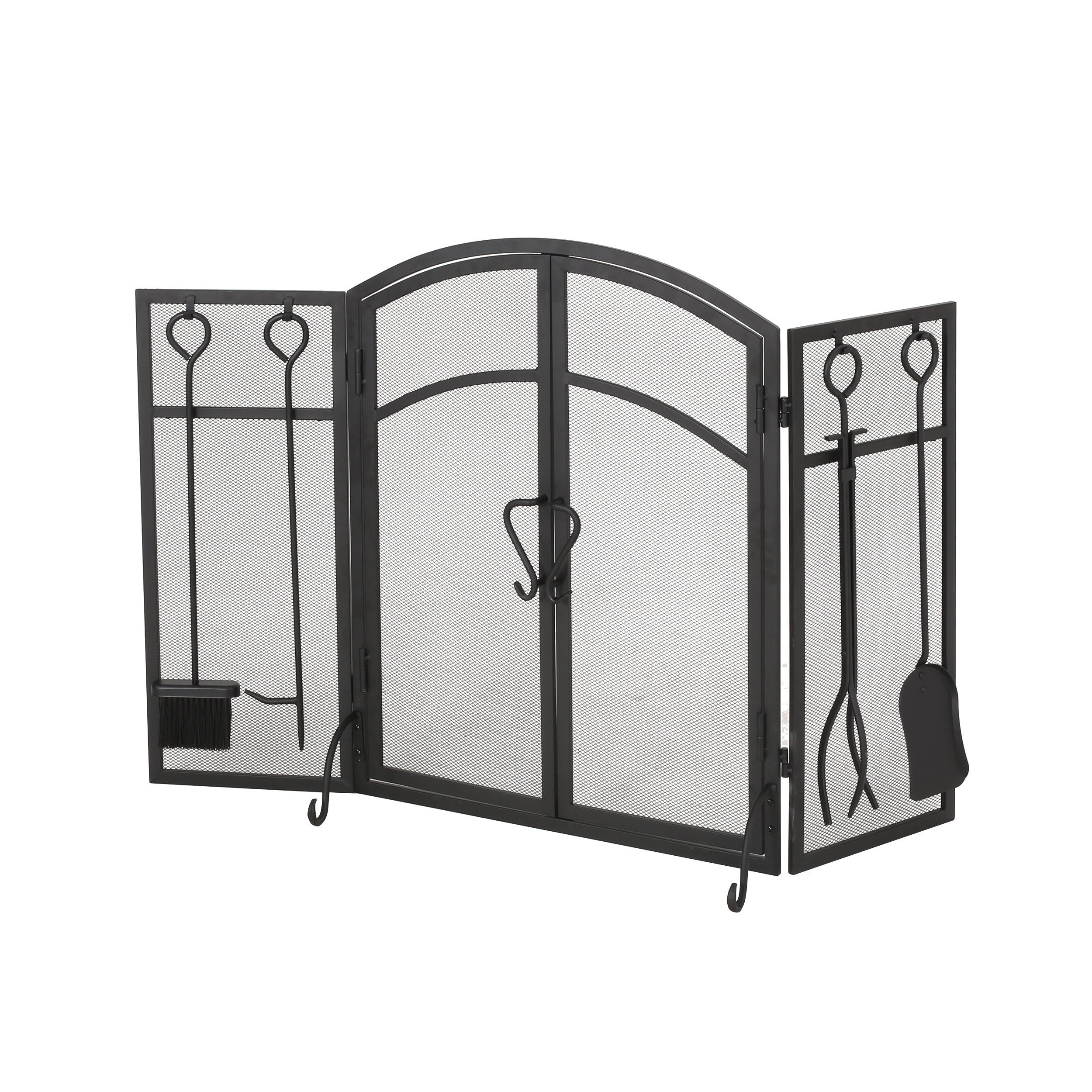 FOLDING SCREEN WITH DOORS AND 4 PCS TOOL SETS - Grand Goldman Shop