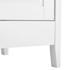 White Dresser for Bedroom, 6 Drawer Dresser with Wide Drawer and Metal Handles, White Dresser, Wood Dressers & Chests of Drawers for Hallway, Entryway. - Grand Goldman Shop