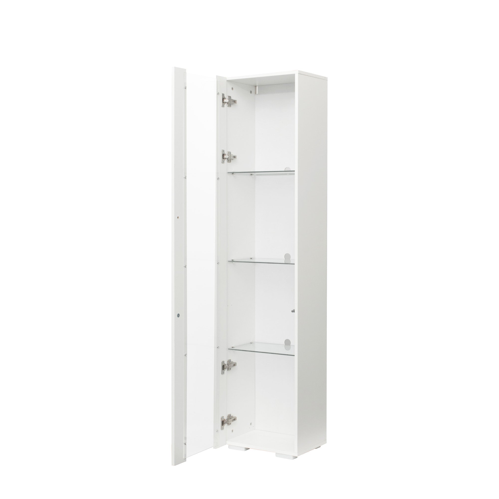 Side cabinet with aluminum strip lamp, - Grand Goldman Shop