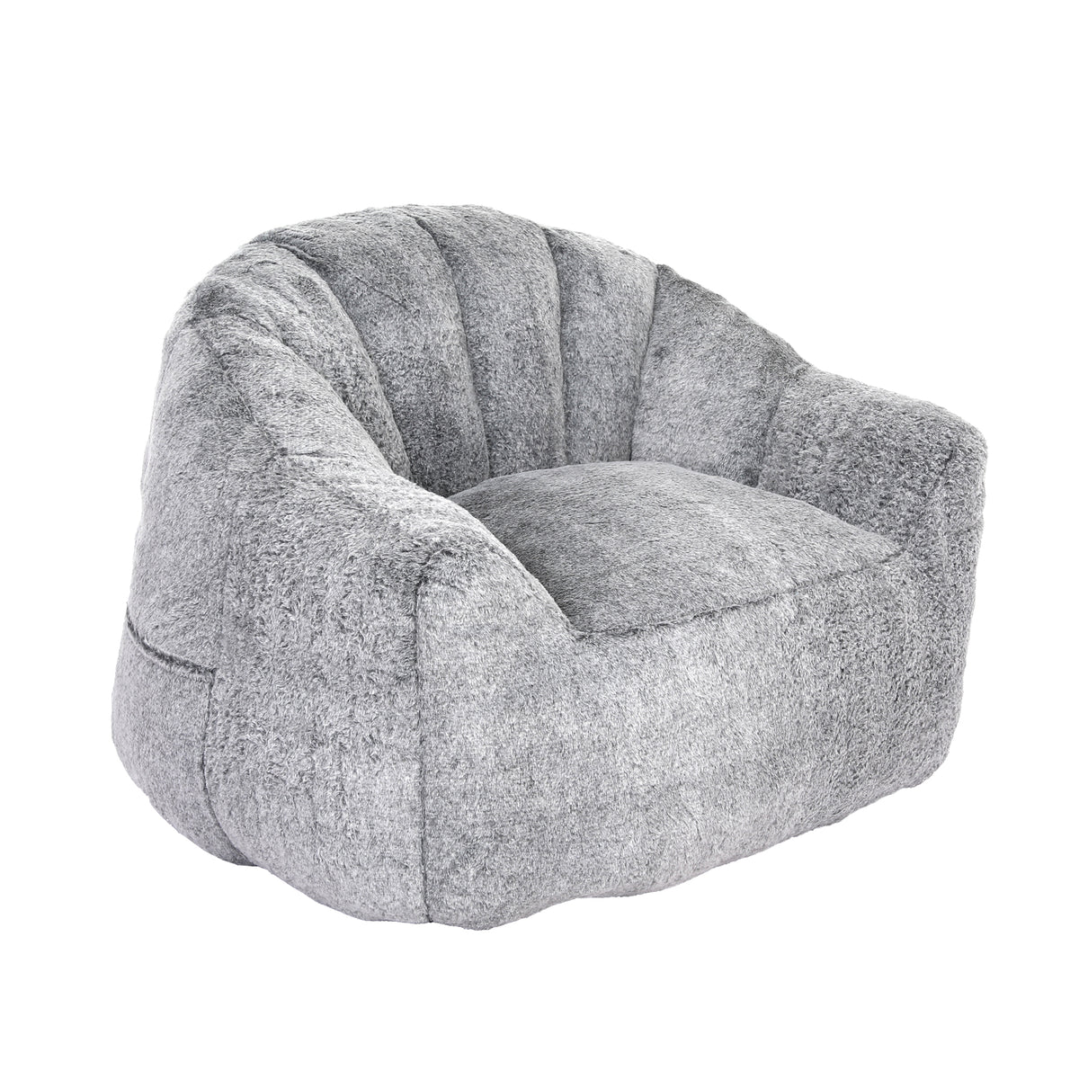Beanbag Chair, Beanbag Sofa Chair with Armrests Stuffed High-Density Foam, Lazy Sofa Comfy Chairs Beanbag Chair for Adults in Living Room, Bedroom Reading - Grand Goldman Shop