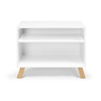 Livia Multi Purpose Changing Table White/Natural | Premium Home Decor - Grand Goldman