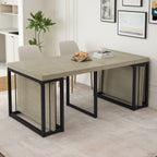 23.62'- 118'Modern Extendable Dining Table,Seats 2-10 People,,Space-Saving Wood Dining Table for Kitchen/Dining Room/Living Room,Perfect for Family Gatherings/Parties(Ancient White) - Grand Goldman Shop