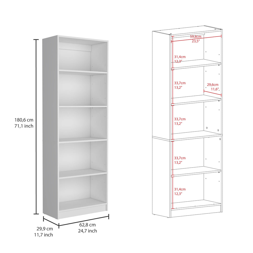 Lainor 3 Piece Home Bookcase set, 74' Wide with 13 Shelves ,  Living Room Set Set  White - Grand Goldman