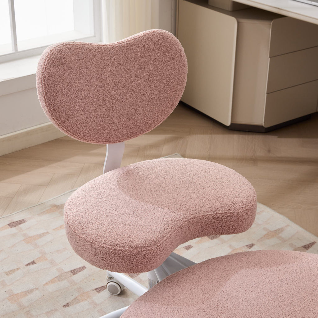 Meditation Chair Plus, Cross Legged Chair with Wheels, ADHD Chair, Criss Cross Desk Chair with Lumbar Support and Adjustable 