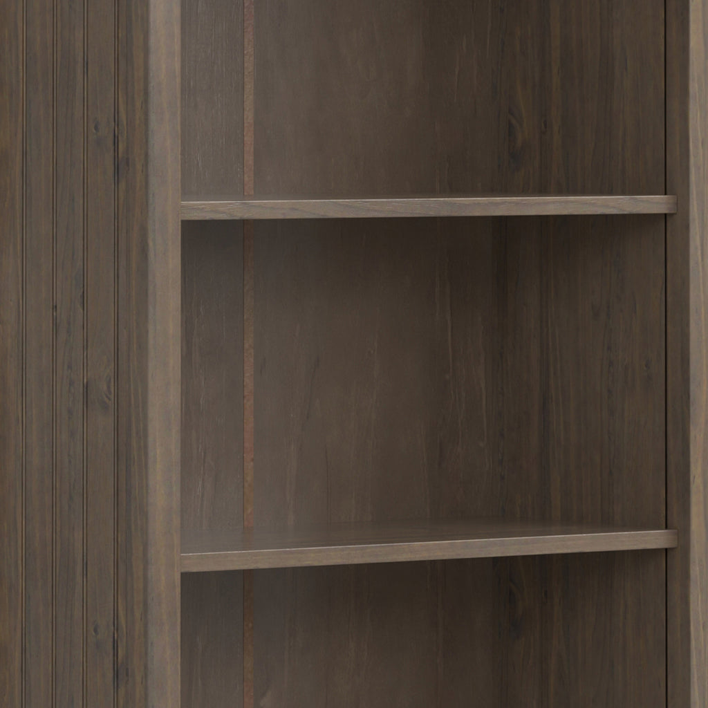 Lev - Bookcase - Smoky Brown | Premium Home Decor - Grand Goldman