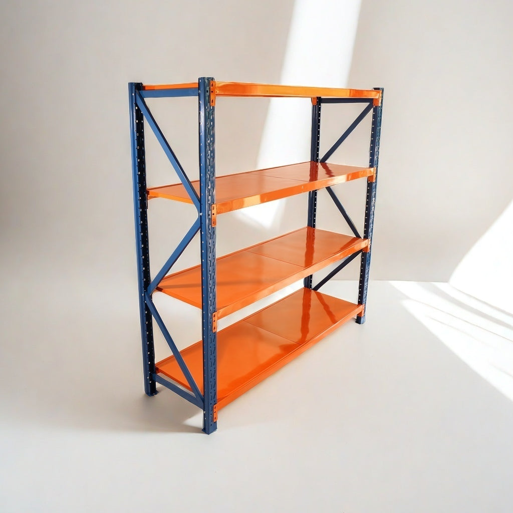 Garage shelves Heavy Duty - 4400 lbs garage storage 4 levels, adjustable metal shelving units and storage, industrial shelves utility shelves for commercial store tools gym - Grand Goldman Shop