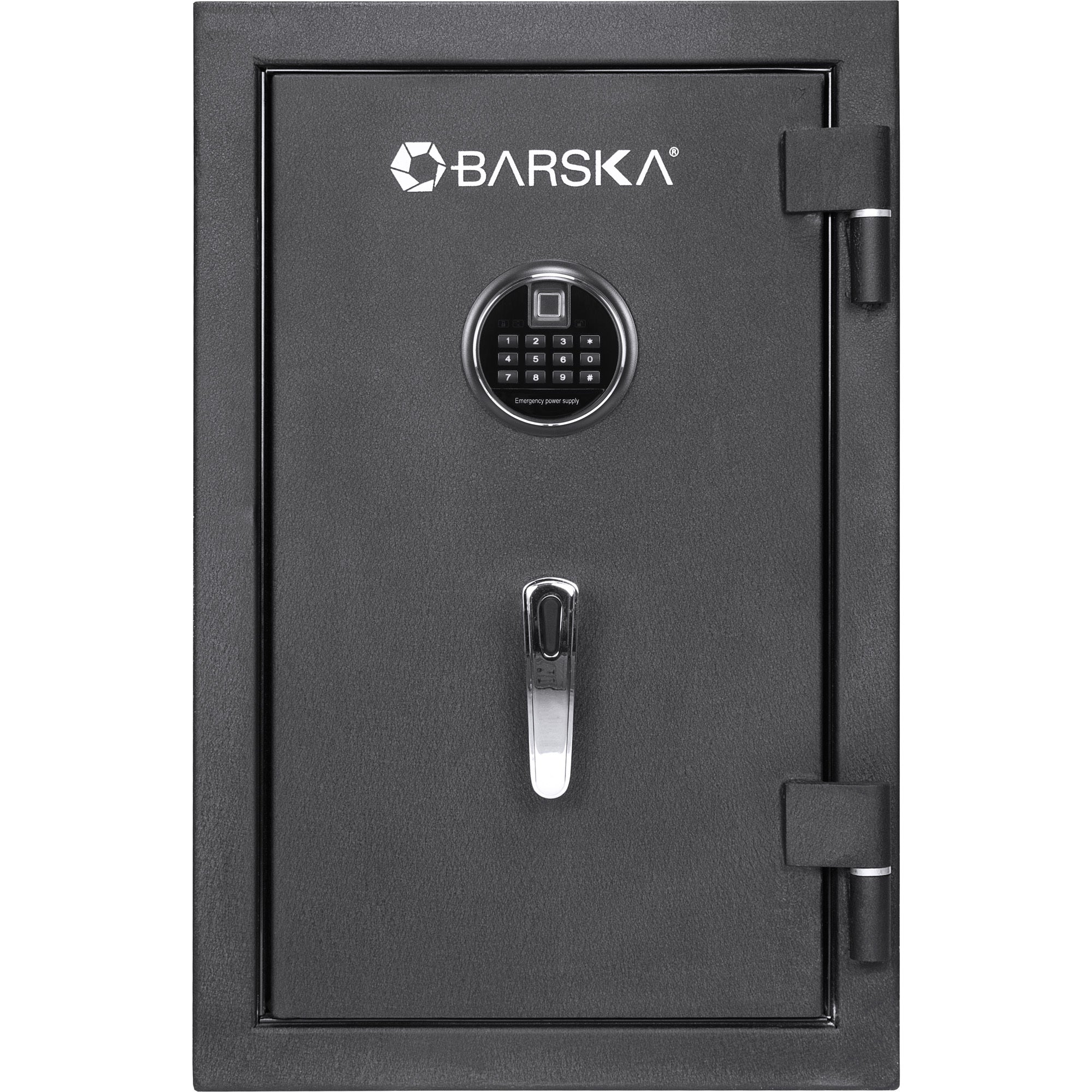 2.02 CUBIC FT BIOMETRIC KEYPAD FIRE RESISTANT SAFE - Grand Goldman
