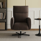 Power Swivel Recliner Chair, Electric Reclining with USB & Type-C Charging, 360° Swivel Velvet Upholstered Accent Chair, for 