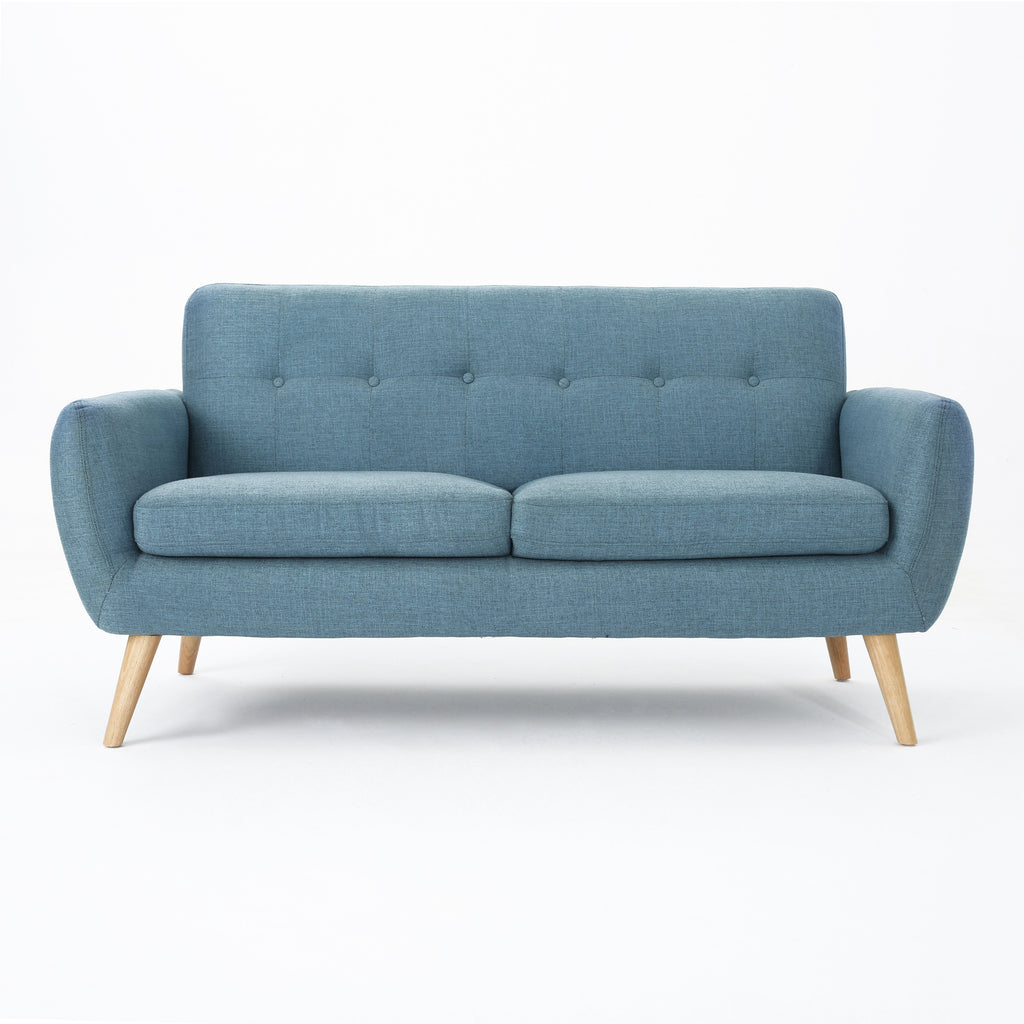 67.25' Button Tufted Loveseat - Grand Goldman Shop