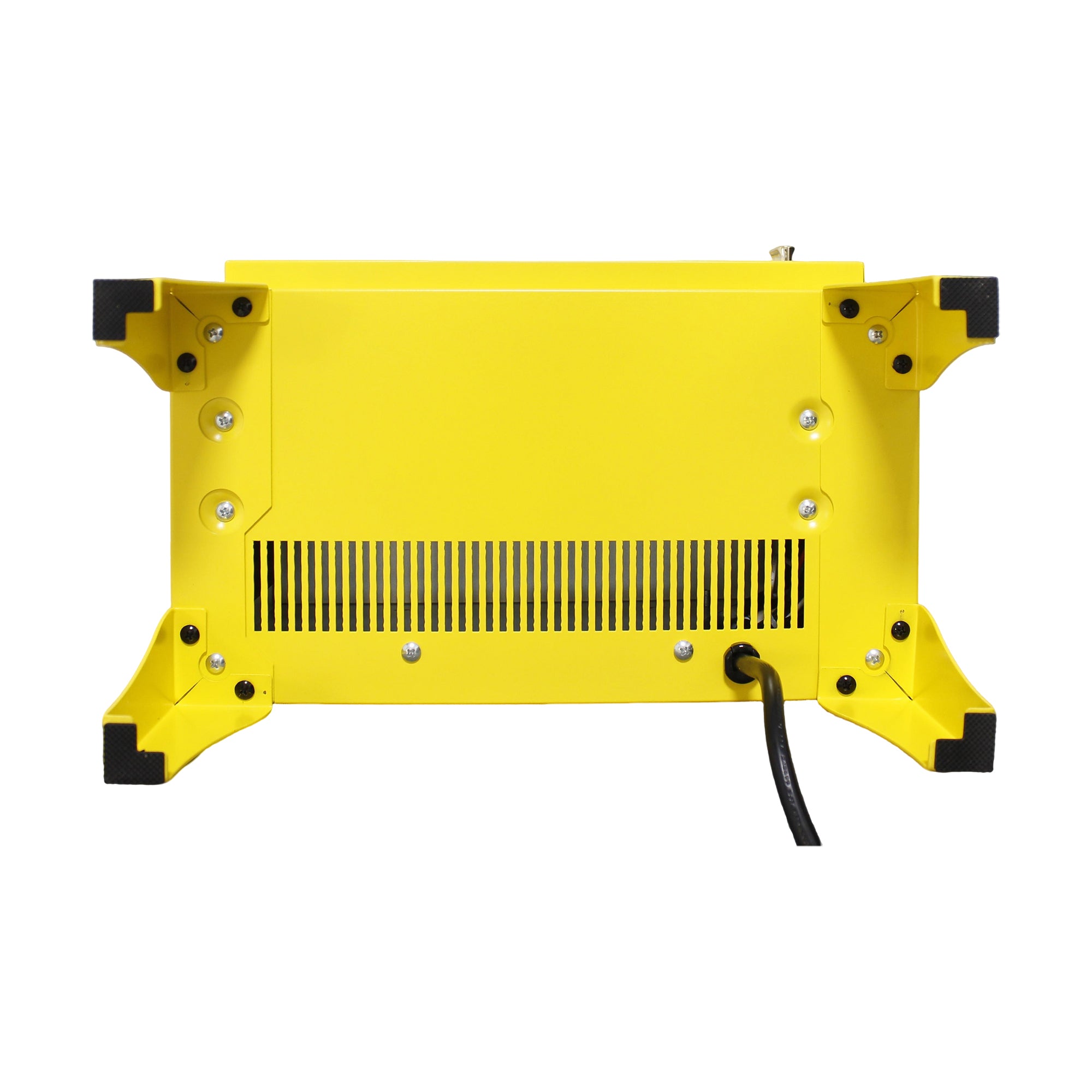 18 inch Freestanding Electric Fireplace Stove heater with 3D Flame effect,Lemon Yellow - Grand Goldman Shop