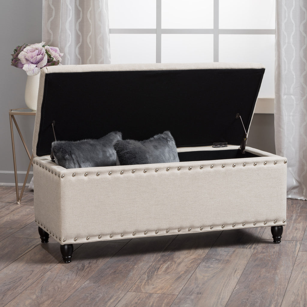 STORAGE OTTOMAN - Grand Goldman Shop